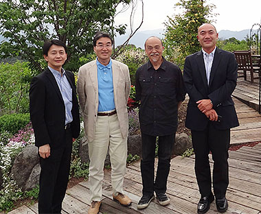 6次産業化ファンドで営業部長をやっていた伊澤さん（写真左）